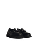 Salvatore Ferragamo 'Cocoon' Black Lear Lofo