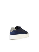 Salvatore Ferragamo 'Cassina' Blue Lear Sneakers