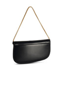 Salvatore Ferragamo 'Fiamma' Black Lear Crossbody Bag