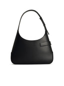 Salvatore Ferragamo 'Arch' Black Matte Lear Bag