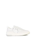 Salvatore Ferragamo'Dania'White Lear运动鞋