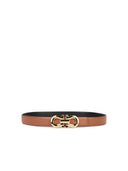Salvatore Ferragamo Brown Lear Belt