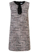 Self Portrait Black/Pink Polyester Mini Dress