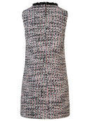 Self Portrait Black/Pink Polyester Mini Dress