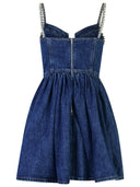 Self Portrait Blue Cotton Dress