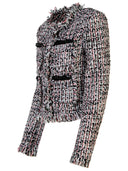 Self Portrait Black Polyester Jacket