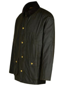 Giacca da ashby di cotone marrone barbour