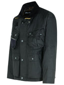 Chaqueta de algodón con cera negra 'modificada' de Barbour