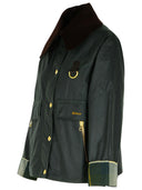 Barbour 'Catton' Green Waxed Cotton Jacket