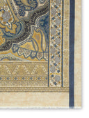 Bufanda de mezcla de lana ETRO beige