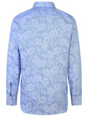 Maglietta di cotone azzurra etro 'roma