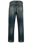 Etro Blue Cotton Jeans