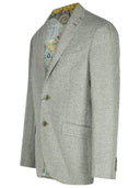 Etro 'Roma' Grey Wool Blend Blazer