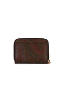 Etro 'Arnica' Brown Lear Wallet