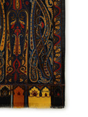 Etro Boheme' Black Silk Blend Scarf