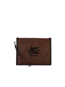 Etro Brown Lear Clutch -veske