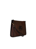 Etro Brown Lear Clutch -veske