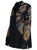 Etro Black Silk Shirt