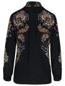 Etro Black Silk Shirt