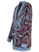Etro Multicolor Wool Cardigan