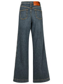 Etro Gray Cotton Jeans