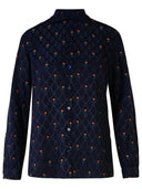 Etro Blue Silk Blend Shirt