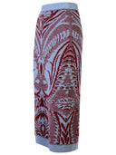 Etro multicolor wollen rok