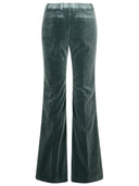 Etro Green Cotton Pants