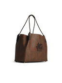 Etro 'Arnica' Brown Cotton Blend Bag