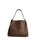 Etro 'Arnica' Brown Cotton Blend Bag