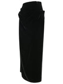 Etro Black Viscose Blend Skirt