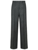 Etro grijze wollen broek