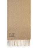 Max Mara 'Wsdalia' Brown Cashmere Scarf