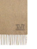 Max Mara 'Wsdalia' Brown Cashmere Scarf