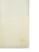 Max Mara 'Magico' White Wool Scarf
