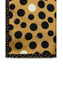 Max Mara 'Carre 70' Brown Silk Scarf