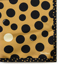 Max Mara 'Carre 70' Brown Silk Scarf