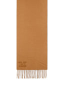 Max Mara 'Wsdalia' Brown Cashmere Scarf