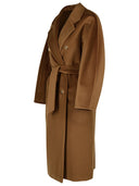 Max Mara 'Madame' brauner Wollmischmantel