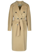 Max Mara 'Madame' Beige Wool Blend Coat