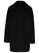 Max Mara 'Rebus "Black Wool e Cahsmere Blend Coat