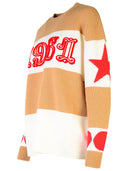 Max Mara 'Dirce' Light Brown Wool Blend Sweater