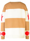 Max Mara 'Dirce' Light Brown Wool Blend Sweater