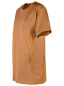 Max Mara Brown Cotton T Shirt