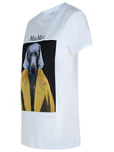 Max Mara 'Cipria' White Cotton T Shirt