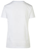 Max Mara 'Papaia' White Cotton T Shirt