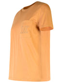 Max Mara 'Papaya' Beige Cotton T Shirt