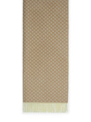 Max Mara 'Arsenio' Beige Wool Scarf