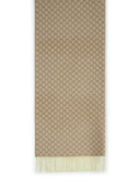 Max Mara 'Arsenio' Beige Wool Scarf