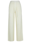 Max Mara 'Rino' White Wool Blend Pants
